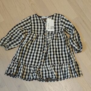 Checkered Kids Dress